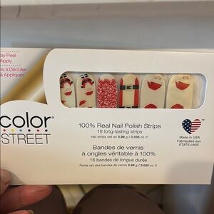 RETIRED Color Street Nail Strips Limited Edition Father Christmas